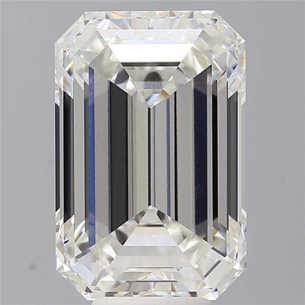 8.08 ct. emerald Lab Grown Diamond front image