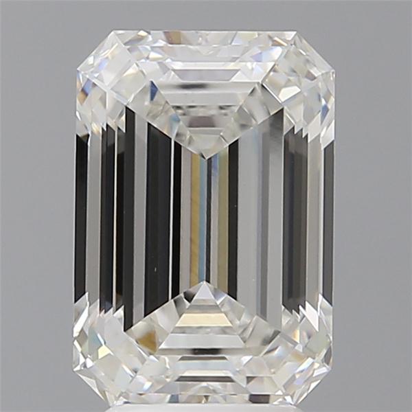 4.01 ct. emerald Lab Grown Diamond front image