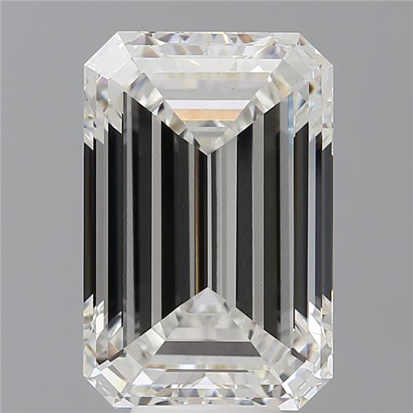 9.58 ct. emerald Lab Grown Diamond front image