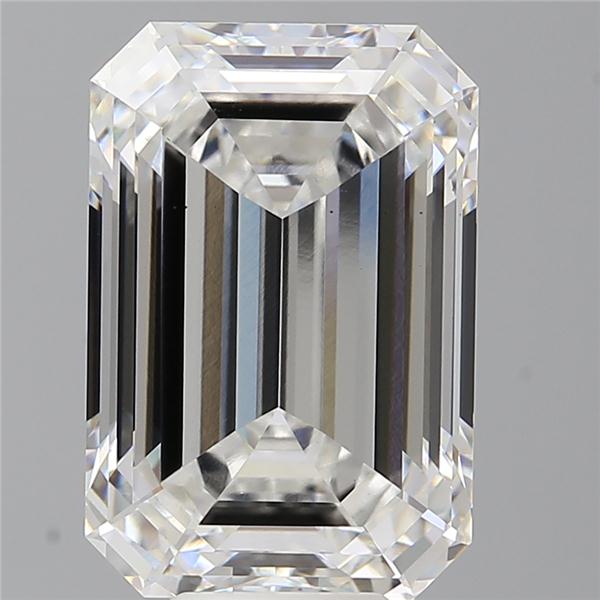 9.58 ct. emerald Lab Grown Diamond front image
