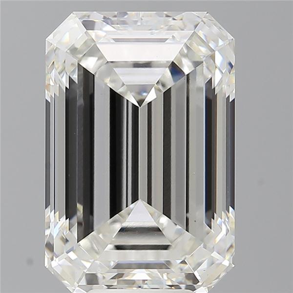 9.52 ct. emerald Lab Grown Diamond front image