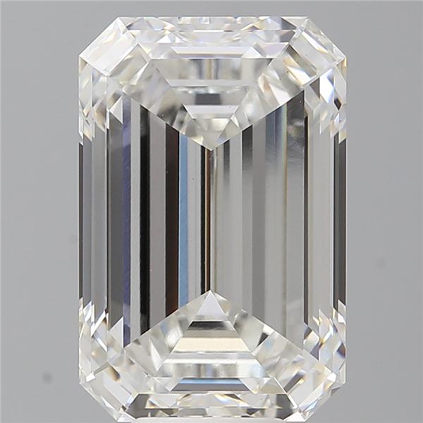 9.53 ct. emerald Lab Grown Diamond front image