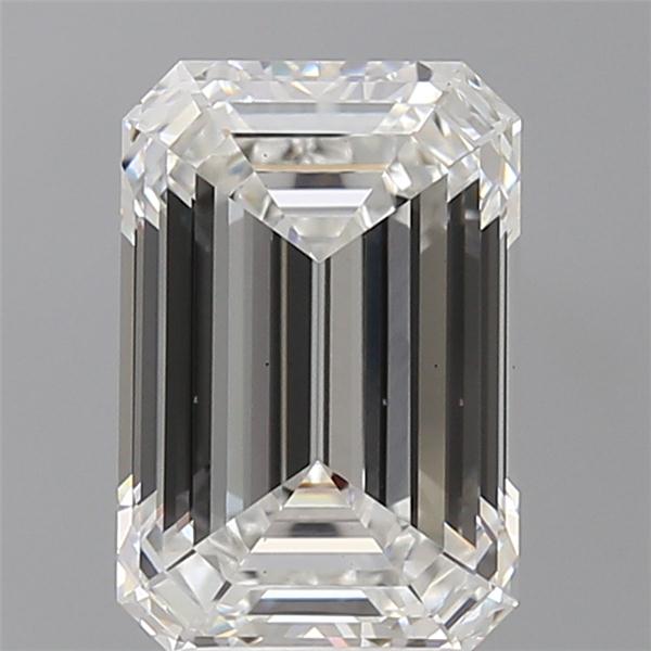 3.59 ct. emerald Lab Grown Diamond front image