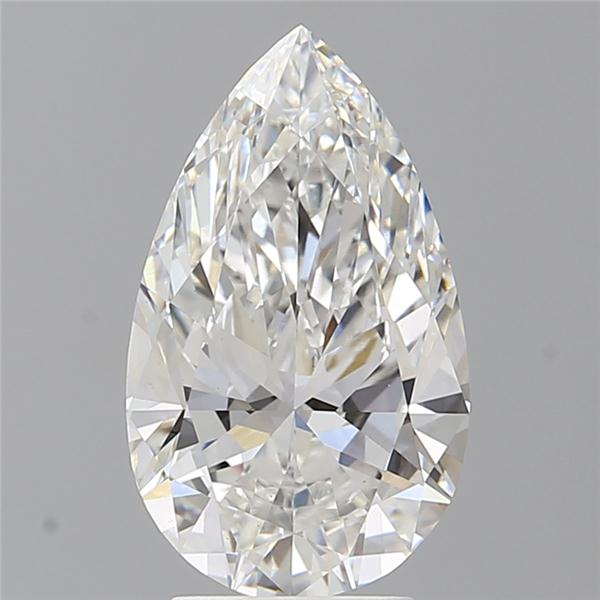 3.52 ct. pear Lab Grown Diamond front image