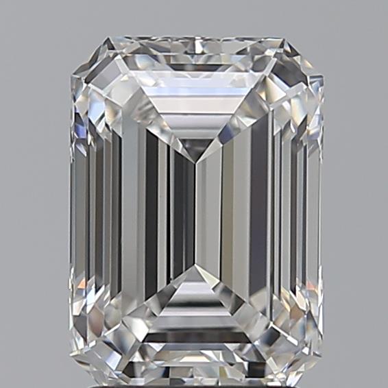 2.58 ct. emerald Lab Grown Diamond front image