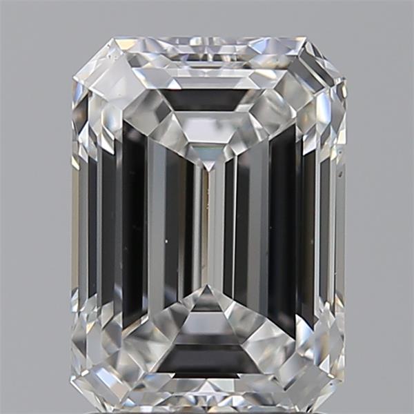 2.03 ct. emerald Lab Grown Diamond front image