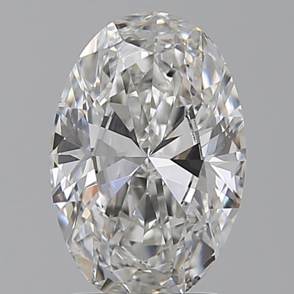 2.01 ct. oval Lab Grown Diamond front image
