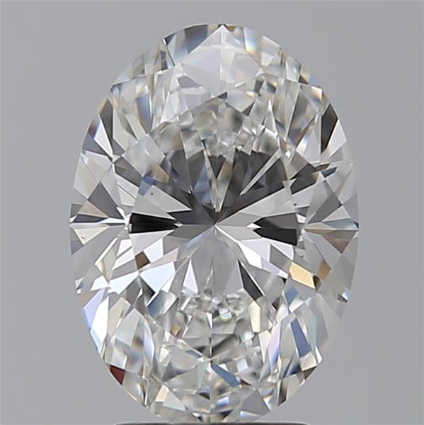 3.03 ct. oval Lab Grown Diamond front image