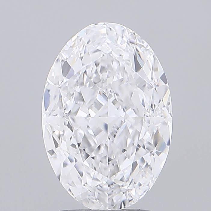 3.53 ct. oval Lab Grown Diamond front image