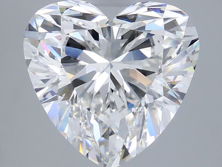 4.05 ct. heart Lab Grown Diamond front image