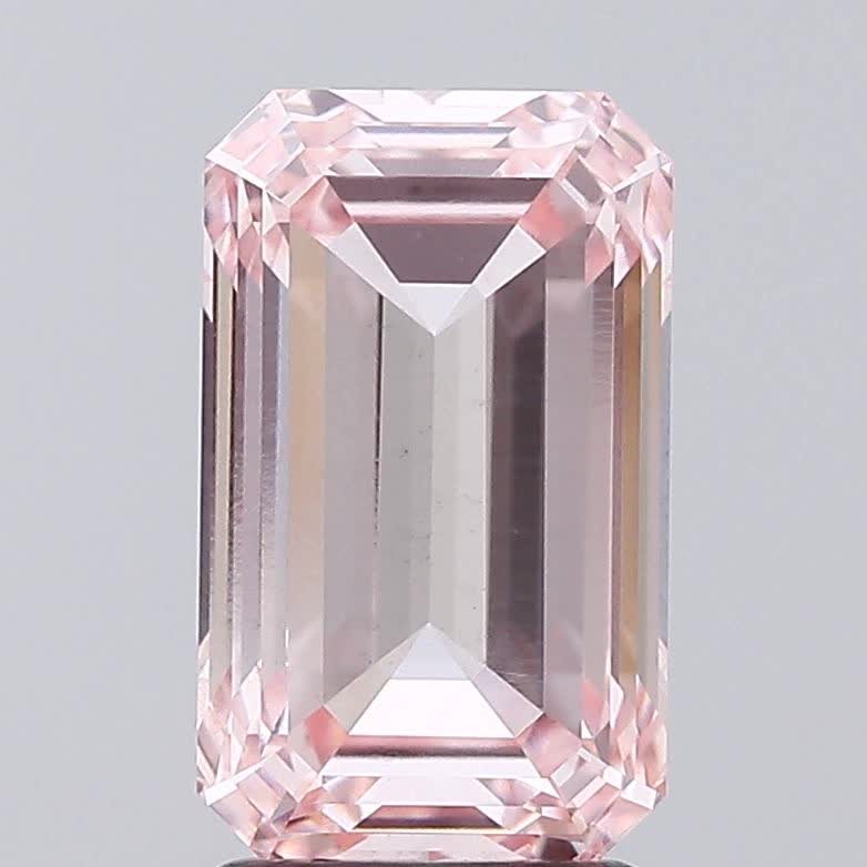 3.02 ct. emerald Lab Grown Diamond front image