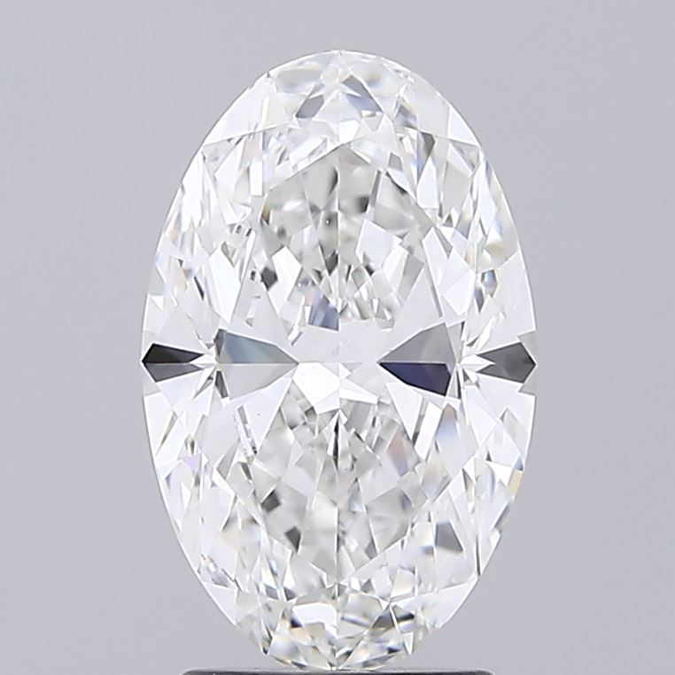 2.55 ct. oval Lab Grown Diamond front image
