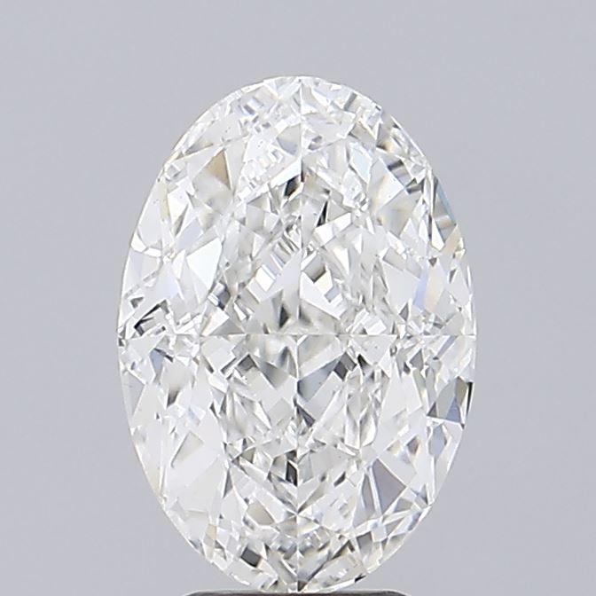 3.52 ct. oval Lab Grown Diamond front image