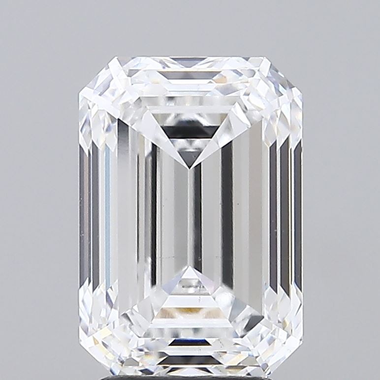 4.03 ct. emerald Lab Grown Diamond front image