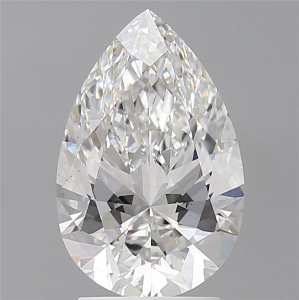 2.60 ct. pear Lab Grown Diamond front image
