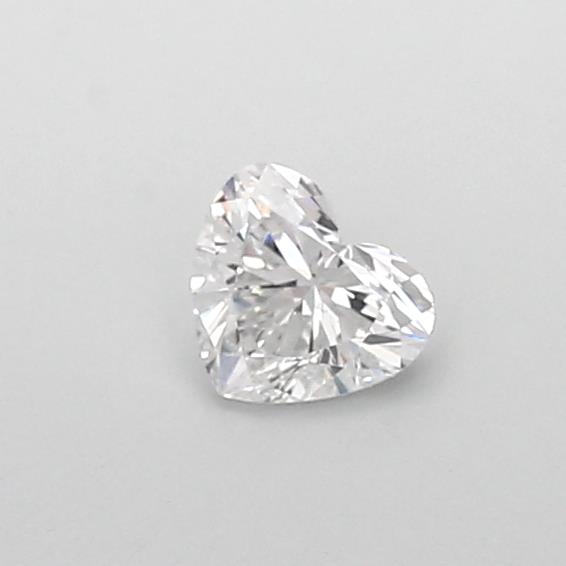 0.72 ct. heart Lab Grown Diamond front image