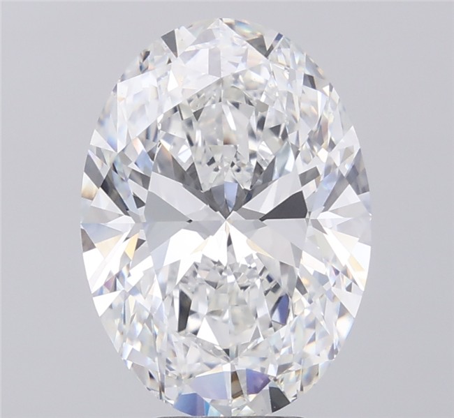 6.06 ct. oval Lab Grown Diamond front image