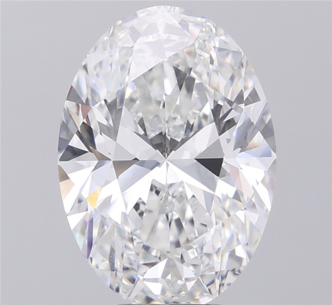 6.01 ct. oval Lab Grown Diamond front image