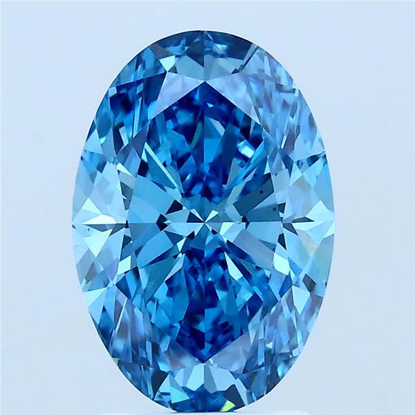 2.00 ct. oval Lab Grown Diamond front image