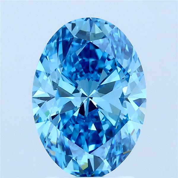 2.00 ct. oval Lab Grown Diamond front image