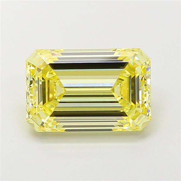 2.53 ct. emerald Lab Grown Diamond front image