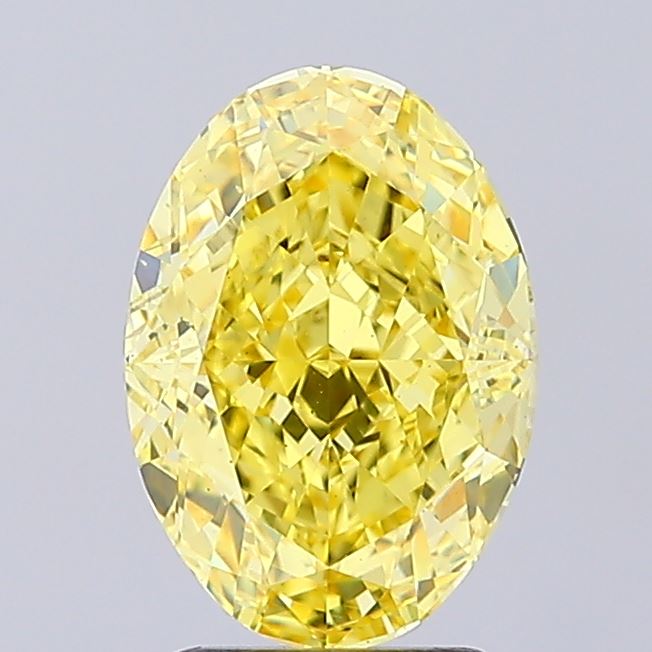 3.04 ct. oval Lab Grown Diamond front image