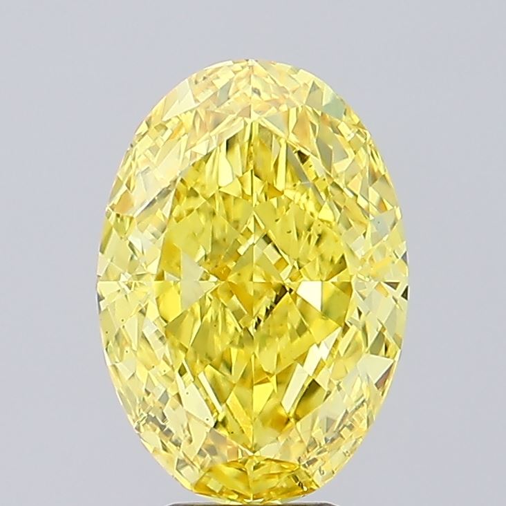 4.40 ct. oval Lab Grown Diamond front image
