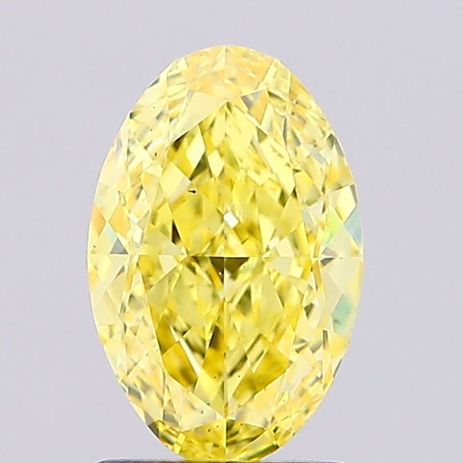 2.02 ct. oval Lab Grown Diamond front image