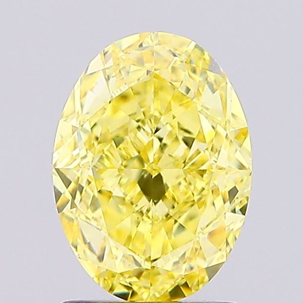 2.08 ct. oval Lab Grown Diamond front image