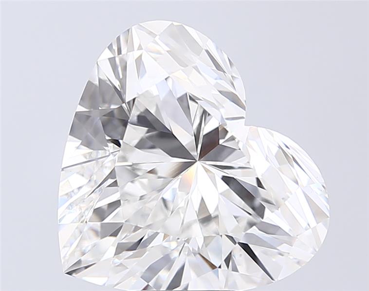 6.78 ct. heart Lab Grown Diamond front image