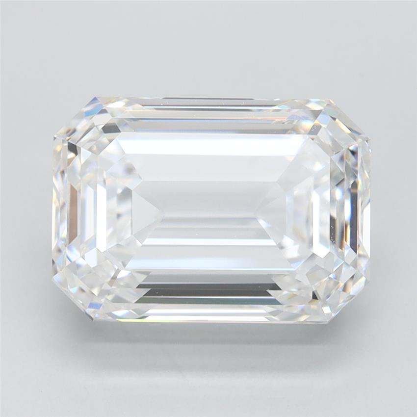 5.55 ct. emerald Lab Grown Diamond front image