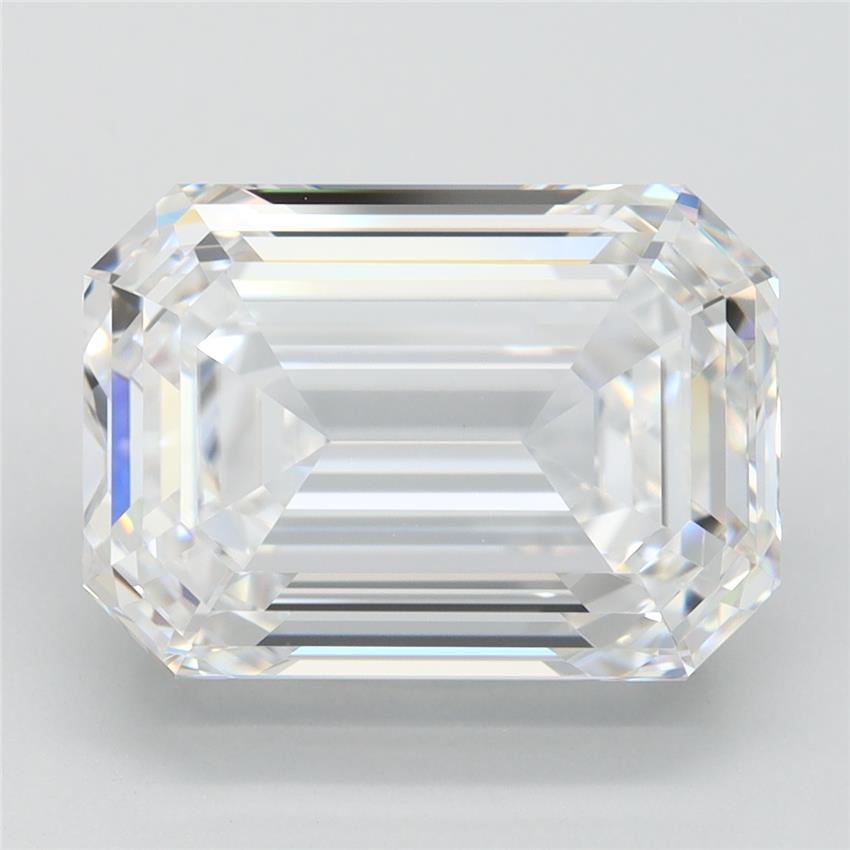 7.09 ct. emerald Lab Grown Diamond front image