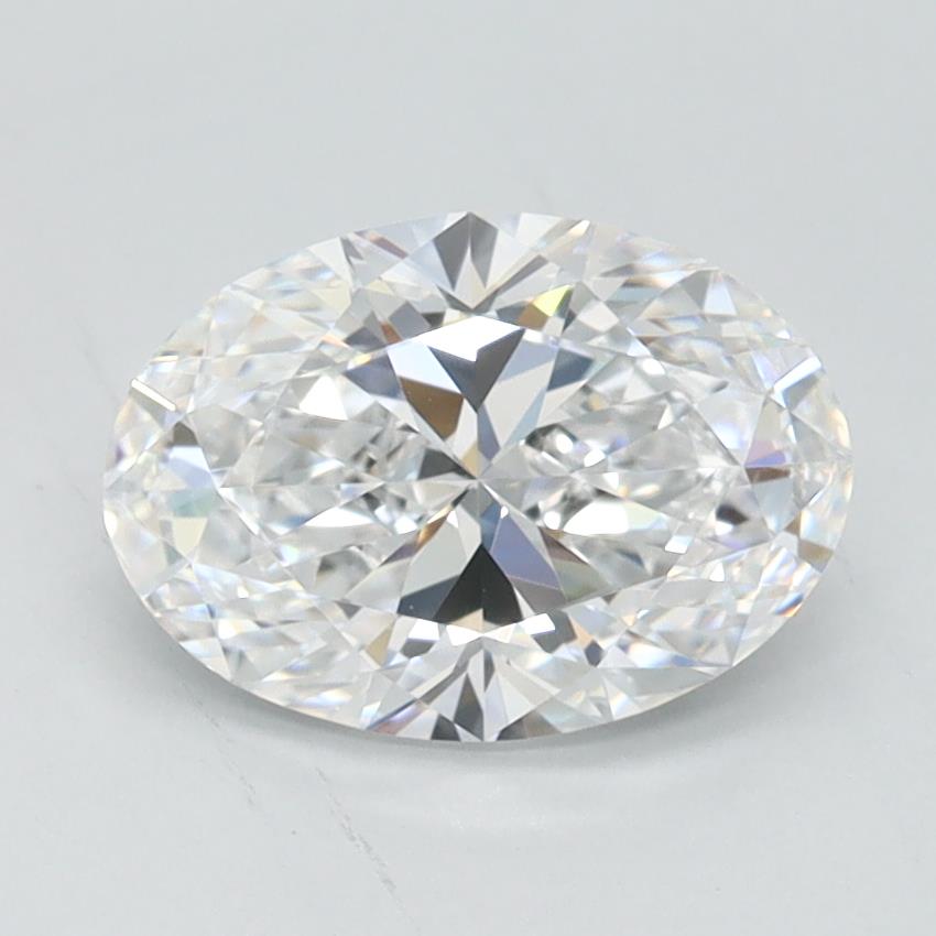 1.02 ct. oval Lab Grown Diamond front image