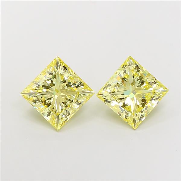 3.03 ct. princess Lab Grown Diamond front image