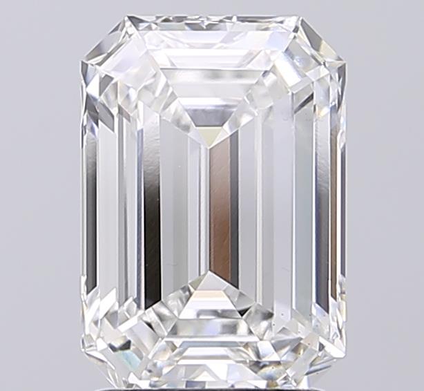 2.42 ct. emerald Lab Grown Diamond front image