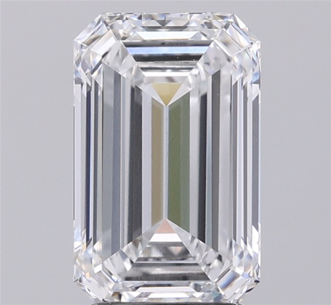2.84 ct. emerald Lab Grown Diamond front image