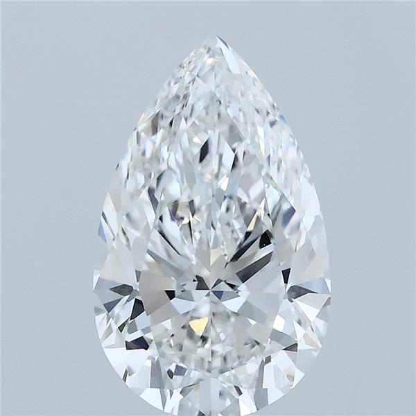 2.77 ct. pear Lab Grown Diamond front image