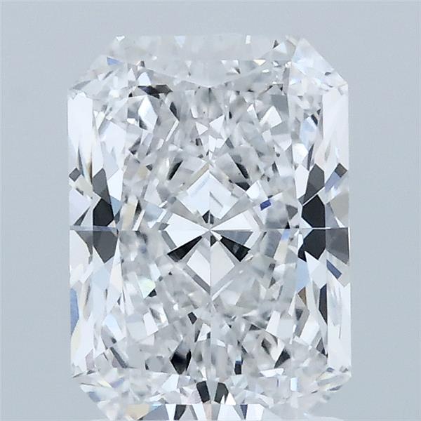 1.88 carat d VVS2 EX Cut IGI radiant diamond