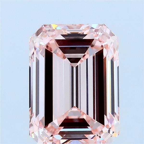 2.53 ct. emerald Lab Grown Diamond front image