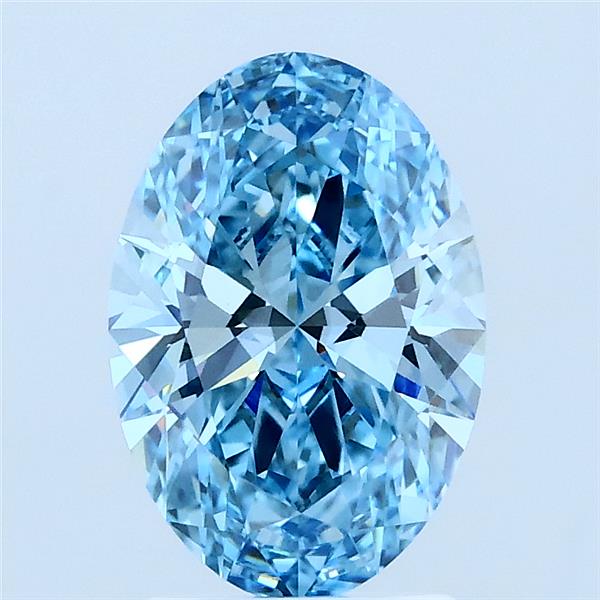 1.58 ct. oval Lab Grown Diamond front image