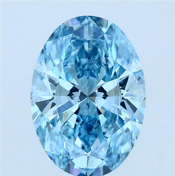 2.18 ct. oval Lab Grown Diamond front image