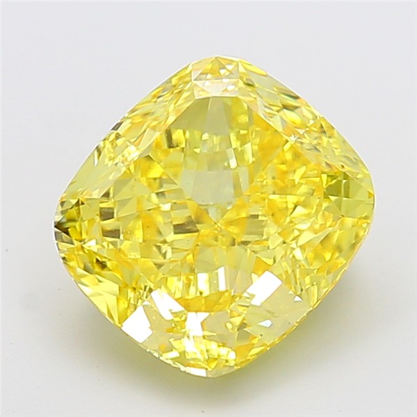 6.05 ct. cushion Lab Grown Diamond front image