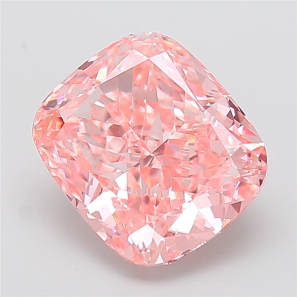 6.05 ct. cushion Lab Grown Diamond front image