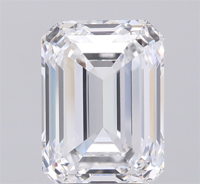 2.55 ct. emerald Lab Grown Diamond front image