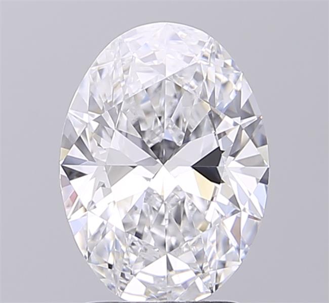 2.02 ct. oval Lab Grown Diamond front image