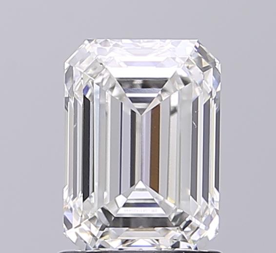 1.55 ct. emerald Lab Grown Diamond front image