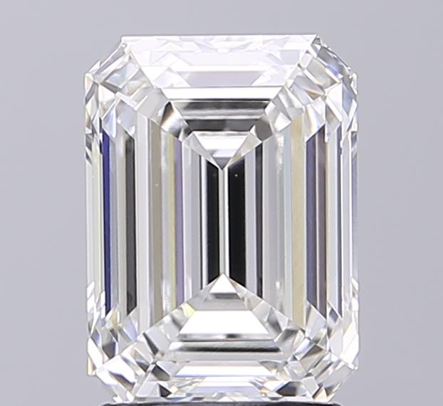 2.46 ct. emerald Lab Grown Diamond front image