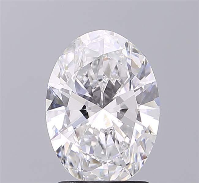 2.01 ct. oval Lab Grown Diamond front image