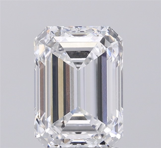 2.57 ct. emerald Lab Grown Diamond front image