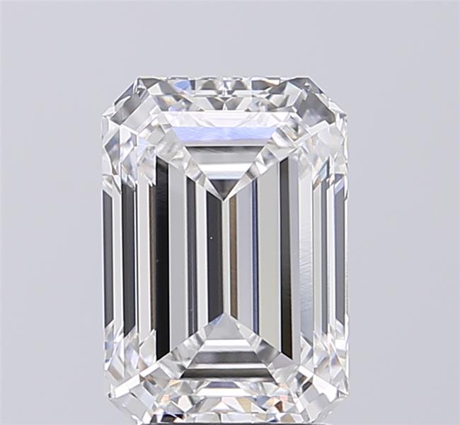 2.87 ct. emerald Lab Grown Diamond front image